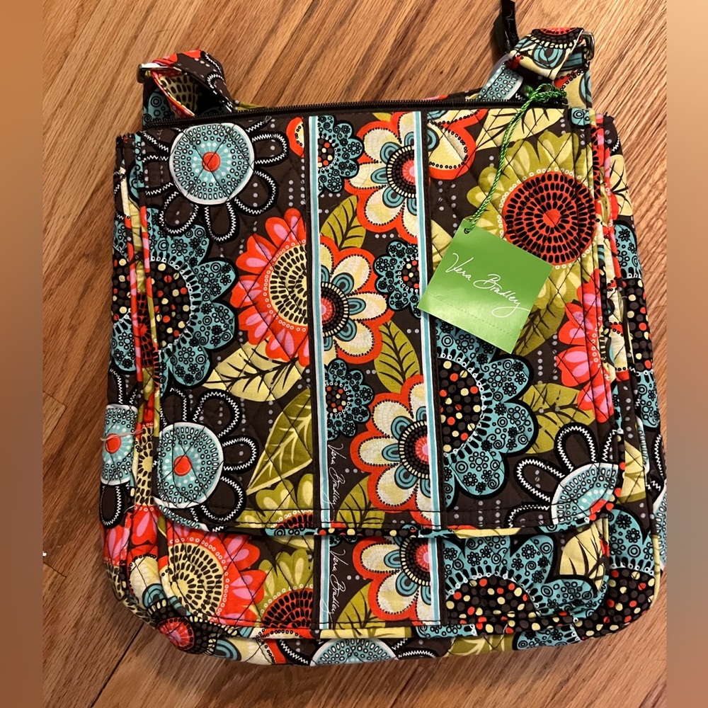 Vera Bradley Mail Bag Flower Shower